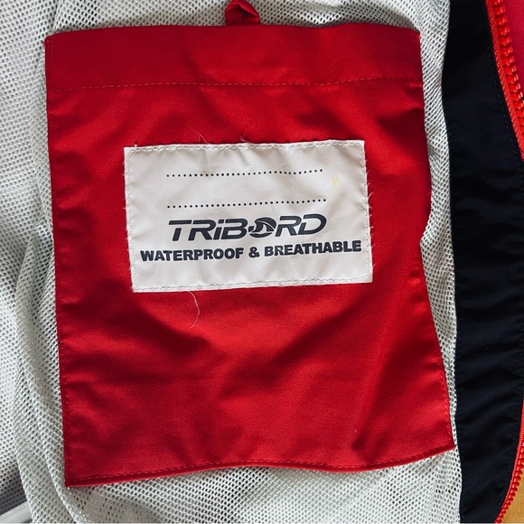 Waterproof Women's Red Jacket - Picture 8 of 9